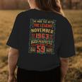 The Man The Myth The Legend 59 Birthday Year 1963 November Gift For Mens Womens Back Print T-shirt Funny Gifts