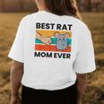 Best Rat Mom Ever Rat Mom Womens Back Print T-shirt Funny Gifts