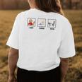 I Want Summer Break Last Day Of School Sped Slp Teacher Womens Back Print T-shirt Unique Gifts