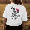 Las Vegas Girls Trip 2023 Nevada Vacation Fun Matching Group Women's T-shirt Back Print Unique Gifts