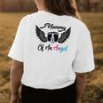 Mommy Of An Angel Miscarriage Infant Loss Mom Women's T-shirt Back Print Unique Gifts