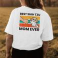 Shih Tzu Mama Best Shih Tzu Mom Ever Womens Back Print T-shirt Funny Gifts