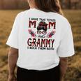 I Have Two Titles Mom And Grammy Red Buffalo Women's T-shirt Back Print Unique Gifts