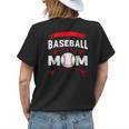 Baseball Mom Love Softball Mom Mothers Day 2023 Womens Back Print T-shirt Gifts for Her