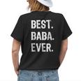 Best Baba Ever Funny Gift Cool Funny Christmas Womens Back Print T-shirt Gifts for Her