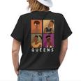 Black Queens Unapologetically Dope African American Women's T-shirt Back Print Gifts for Her