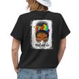 Black Women Tie Dye Mom Life Mothers Women Mama Women's T-shirt Back Print Gifts for Her