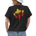 Cinco De Mayo Lets Fiesta Squad 5 De Mayo Mexican Fiesta Womens Back Print T-shirt Gifts for Her
