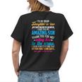To My Dear Daughterinlaw Motherinlaw Women's T-shirt Back Print Gifts for Her