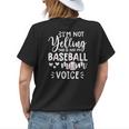 S For Women Baseball Mom Baseball Women's T-shirt Back Print Gifts for Her