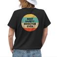 Safety Director | Best Safety Director Ever Womens Back Print T-shirt Gifts for Her