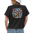 Womens Cool Mom Club | Funny Gift Novelty Mothers Day Womens Back Print T-shirt Gifts for Her