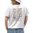 Dear Person Behind Me I Hope You Know Jesus Loves Funny Womens Back Print T-shirt Gifts for Her