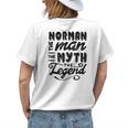 Norman The Man Myth Legend Gift Ideas Men Name Gift For Mens Womens Back Print T-shirt Gifts for Her