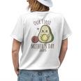 Our First Mothers Day 2023 Cute Avocado Mom Womens Back Print T-shirt Gifts for Her