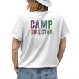 Rockin Camp Director Camping Host Chaos Coordinator Sign Womens Back Print T-shirt Gifts for Her