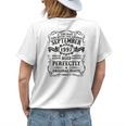 September 1997 The Man Myth Legend 25 Year Old Birthday Gift Womens Back Print T-shirt Gifts for Her