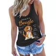 Anatomy Of A Beagle Gift For Beagle Dog Mom Funny Beagle Women Flowy Tank