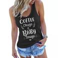 Coffee Chugs And Baby Snugs Funny Mom Coffee Lover Quote V2 Women Flowy Tank