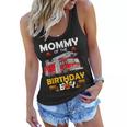 Mommy Of The Birthday Boy Fire Truck Firefighter Party Mom Women Flowy Tank