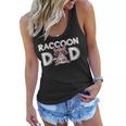 Raccoon Dad Trash Panda Daddy Fathers Day Gift Raccoon Gift For Mens Women Flowy Tank