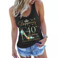 Stepping Into My 40Th Birthday With Gods Grace And Mercy Women Flowy Tank