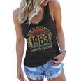 Womens Vintage 1963 60Th Birthday Limited Edition 60 Year Old Gifts Women Flowy Tank