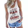 God Gifted Me Two Titles Mom And Granny And I Rock Them Both Gift For Womens Women Flowy Tank