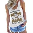 I Have Two Titles Mom And Mama And I Rock Them Both Gift For Womens Women Flowy Tank