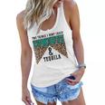 Leopard Two Things I Dont Chase Cowboys And Tequila Cowgirl Women Flowy Tank