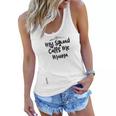 My Squad Calls Me Mama Funny Proud Mom Crew Gift For Womens Women Flowy Tank