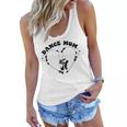 Retro Dance Mom What Number Are They On Dance Mom Life Women Flowy Tank