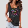 Sisters Trip 2023 We Are Trouble When We Are Together Women  Women Flowy Tank