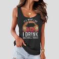 Bbq Smoker Its What I Do I Drink And Grill Things Beer Women Flowy Tank
