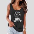 Best Big SisterOlder Sibling Pregnancy Announcement Women Flowy Tank