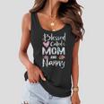 Blessed To Be Called Mom And Nanny Flower Gifts Women Flowy Tank