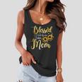 Blessed To Be Called Mom Sunflower Butterfly Mothers Day Women Flowy Tank