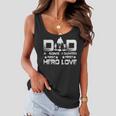 Dad A Sons First Hero A Daughters First Love Fathers Gift Gift For Mens Women Flowy Tank