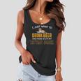 Drink Beer Hang With My Brittany Spaniel Dad Mom Beer Day Women Flowy Tank