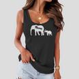 Elephant Mama With Baby Mothers Day Mom Gift Women Flowy Tank