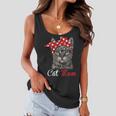 Funny Cat Mom For Cat Lovers Mothers Day Gift V2 Women Flowy Tank