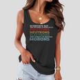 Funny Science Teacher Gift Universe Is Made Up Of Protons Women Flowy Tank