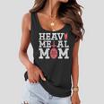 Heavy Metal Mom Mothers Day Rock And Roll Concert Music Women Flowy Tank