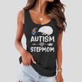 Hedgehog Autism Step Mom Love Autism Awareness Women Flowy Tank