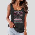 I Am A Lucky Daughter I Have A Crazy Mom Gift Women Flowy Tank