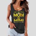 I Have Two Titles Mom And Mimi Sunflower Gift For Womens Women Flowy Tank