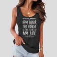 Its All Messy Life My Hair House The Kids Funny Mothers Day Women Flowy Tank