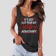 Mens Its Not Easy Being My Wifes Arm Candy Funny Husband Gift Women Flowy Tank