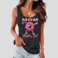 Mom Of The Birthday Girl Donut Dab Matching Party Outfits Women Flowy Tank