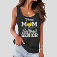 Proud Mom Of A Softball Senior 2023 Funny Class Of 2023 Women Flowy Tank